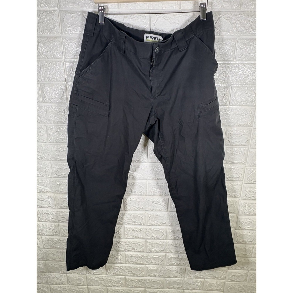 First Tactical Mens Cargo Utility Pants Faded‎ Black Size 16 Regular Workwear